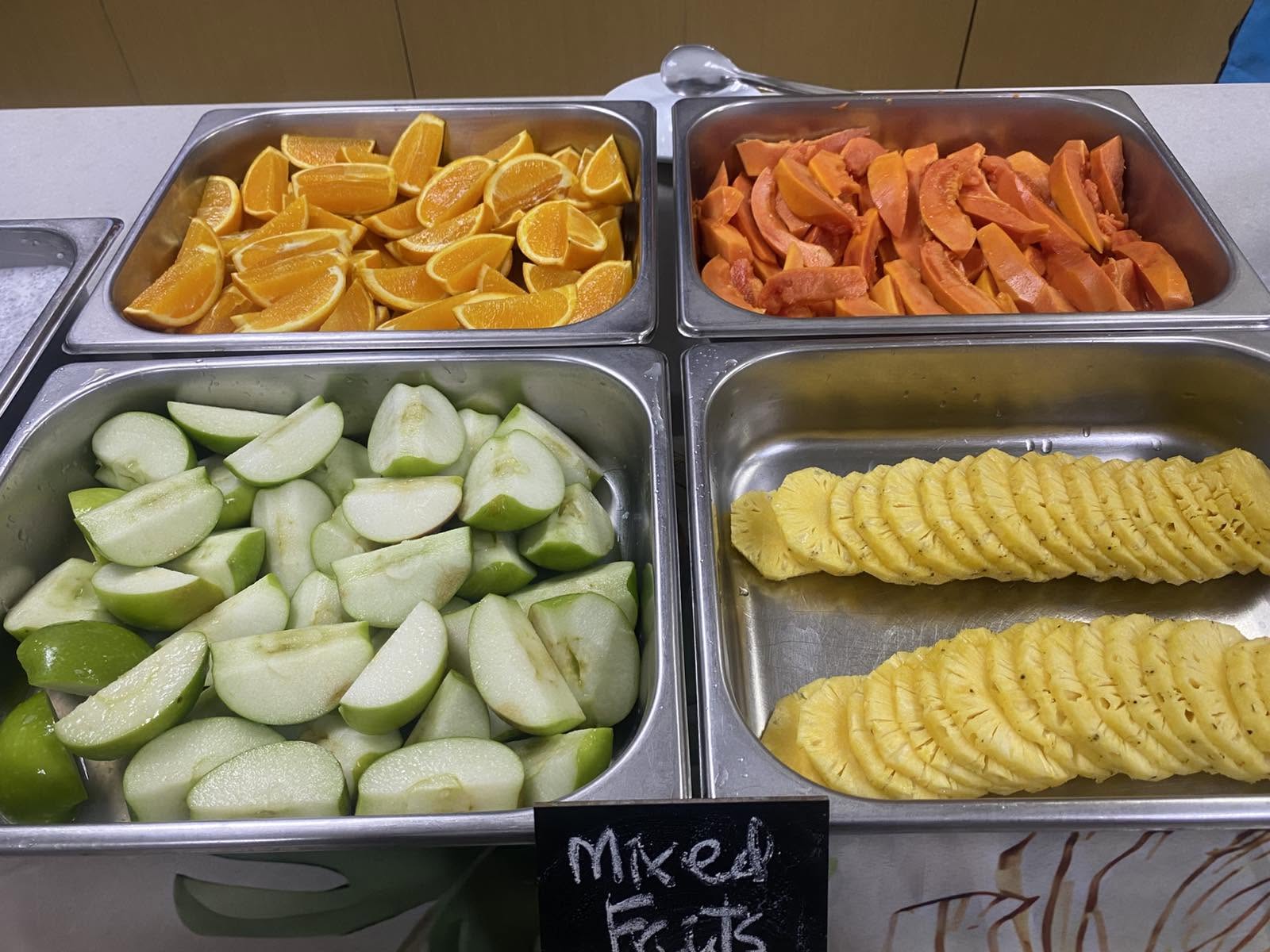 Fresh fruit selection