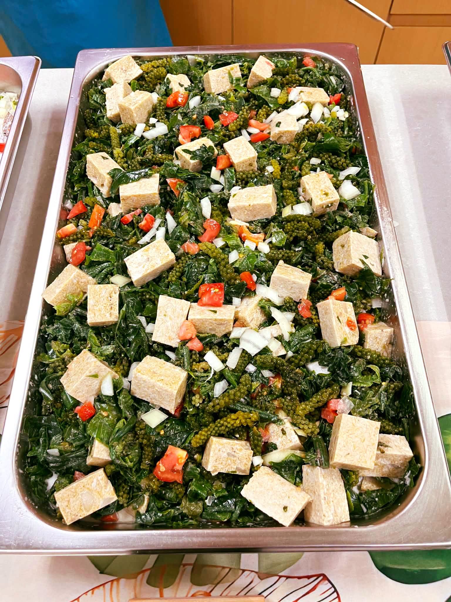 Seaweed dish